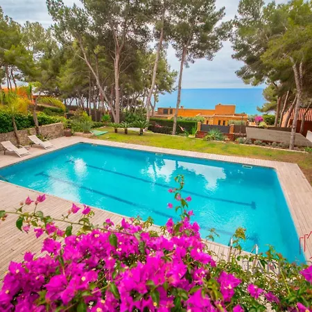 Villa Th100 Vacacional Con Vistas Al Mar En Tamari Tarragona